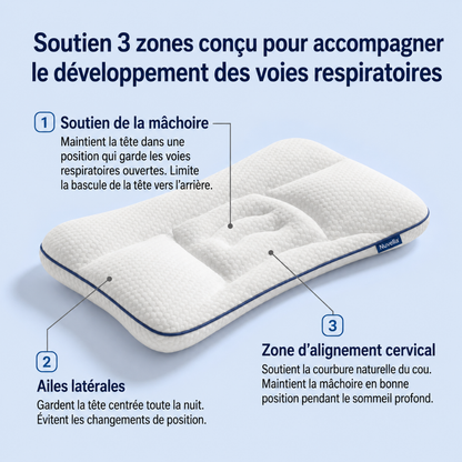 Nuvella • l'Oreiller Postural Enfant