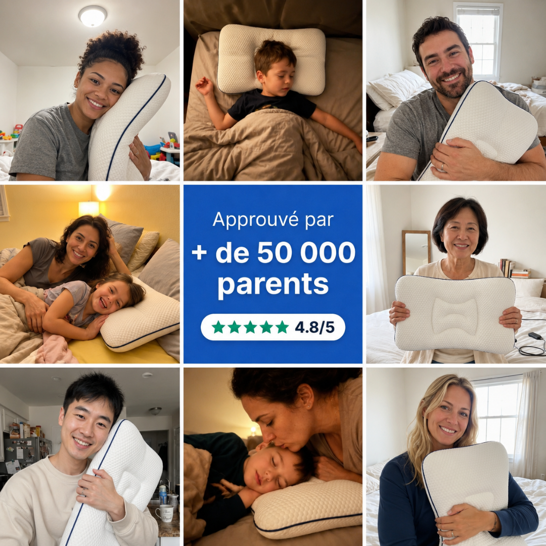 Nuvella • l'Oreiller Postural Enfant