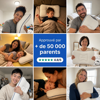 Nuvella • l'Oreiller Postural Enfant